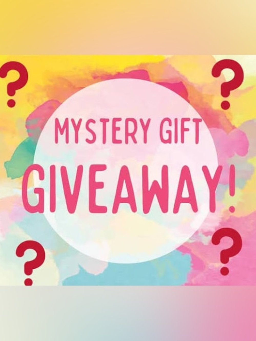 Mystery Gift Giveaway